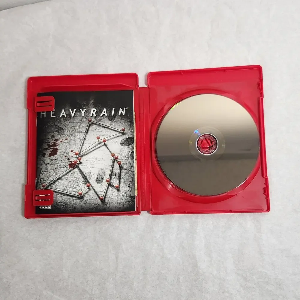 PS3 Heavy Rain Director's Cut Greatest Hits CIB 2009 Sony PlayStation Pre-owned